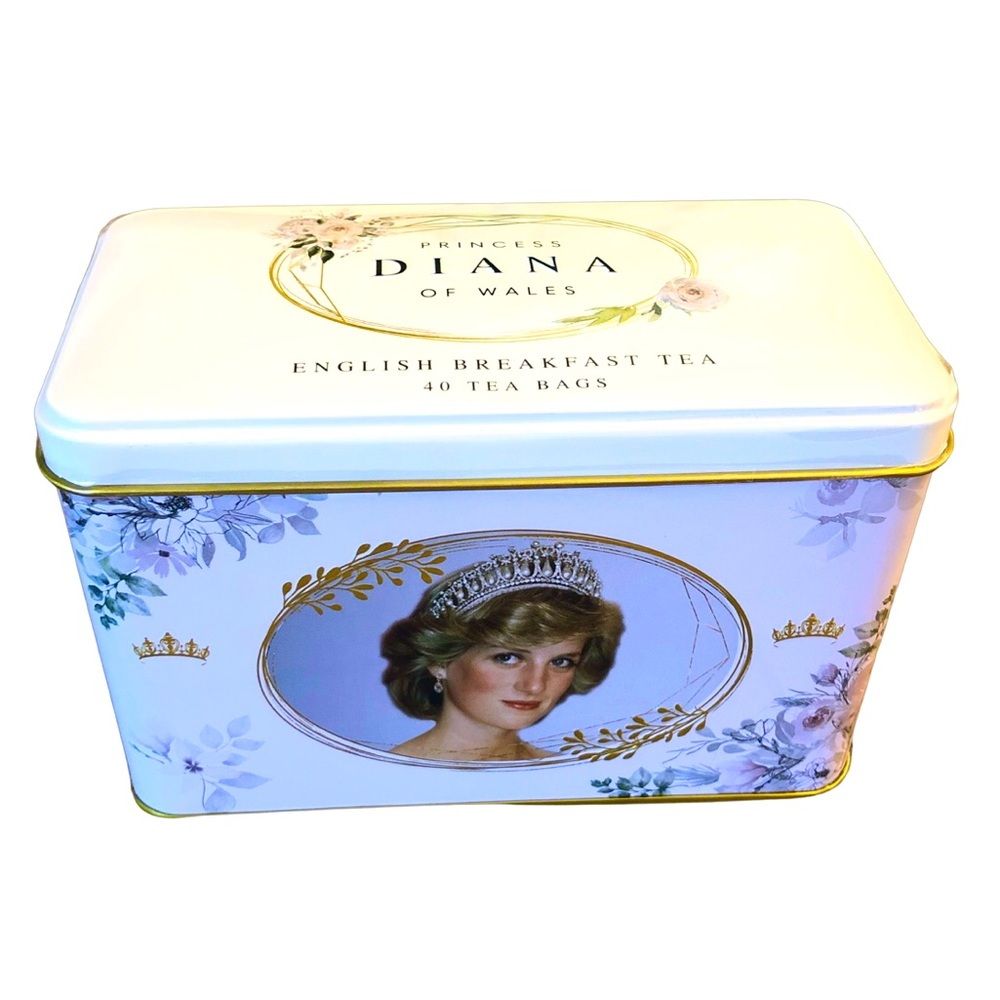 princess diana english breakfast tea commemorative tin NEW & SEALED - Picture 1 of 8